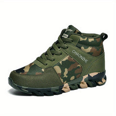 Versatile Camouflage Pattern Breathable Tube Running Shoes Women's Footwear