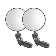 Foldable Convex Bicycle Rearview Mirror Reflective