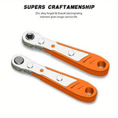Mini Ratchet Wrench Bit Nozzle Handle Screwdriver Repair Tool