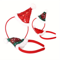 Christmas Hat Hair Band Men Boys Party Decors