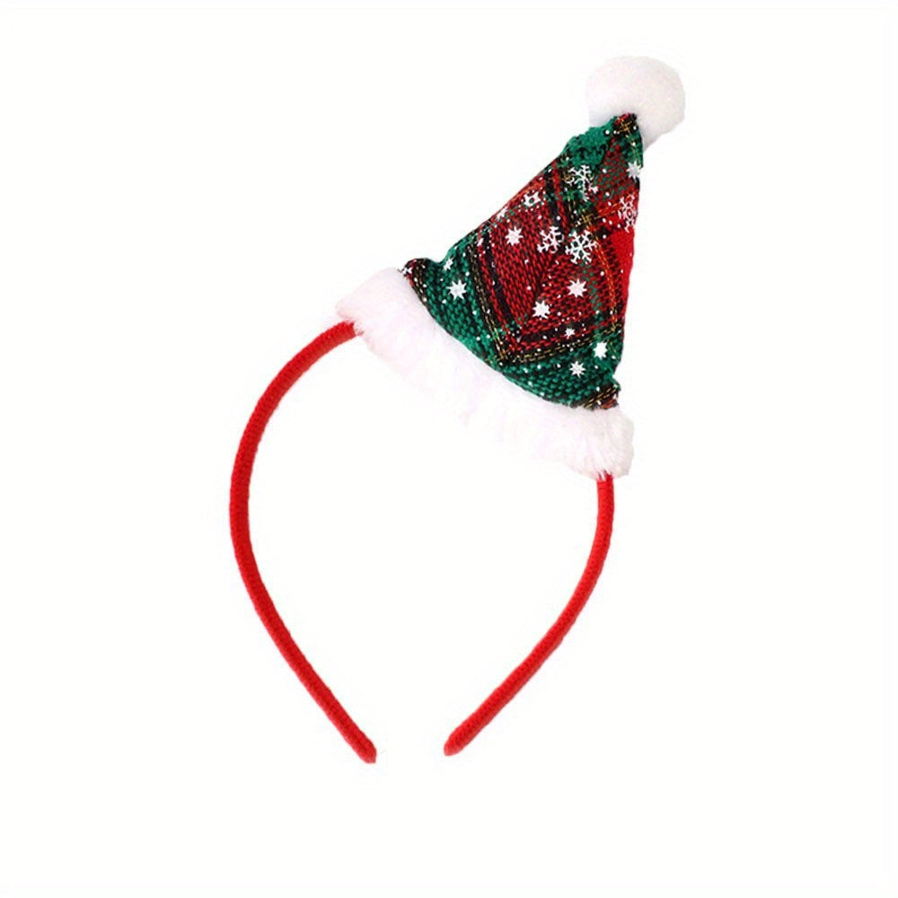 Christmas Hat Hair Band Men Boys Party Decors