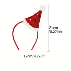 Christmas Hat Hair Band Men Boys Party Decors