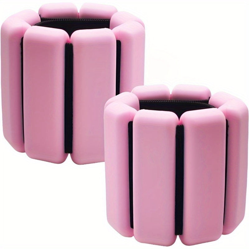 Adjustable Ankle/Wrist Weights Set 907g for Yoga Pilates Aerobics