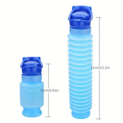 750ml Portable Shrinkable Urinal for Outdoor Travel and Camping