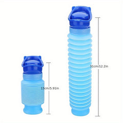 750ml Portable Shrinkable Urinal for Outdoor Travel and Camping