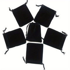 10pcs Velvet Drawstring Bags Jewelry Gift Packaging