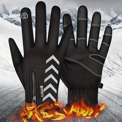 Winter Thermal Gloves Windproof Waterproof Touchscreen Gloves 4 Colors 3 Sizes