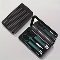 5pcs Nail Clippers Fingernail & Toenail Cutter Ear Scoop Nail Scissor