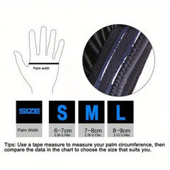 Anti Slip Four Finger Gloves For Fitness Sports - Pair