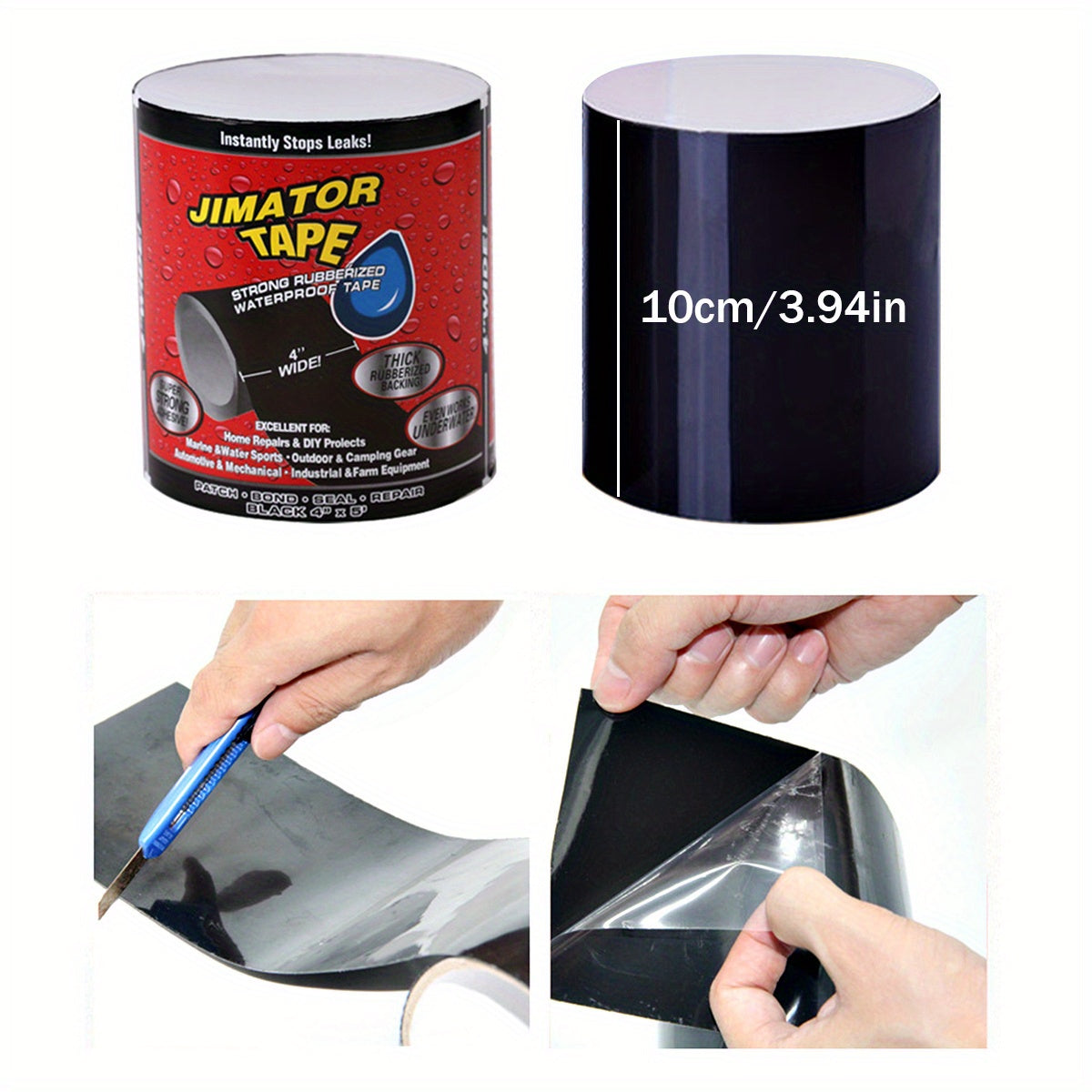 1pc PVC Waterproof Repair Tape For Pipe Cracks
