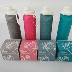 Portable Folding Water Cup 600ml Telescopic Bottle for Travel Sports