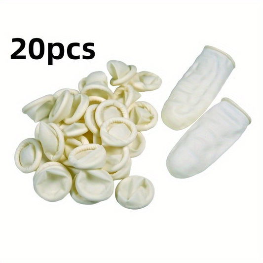 Disposable Fingertips Protector Gloves Natural Rubber Latex Finger Cots