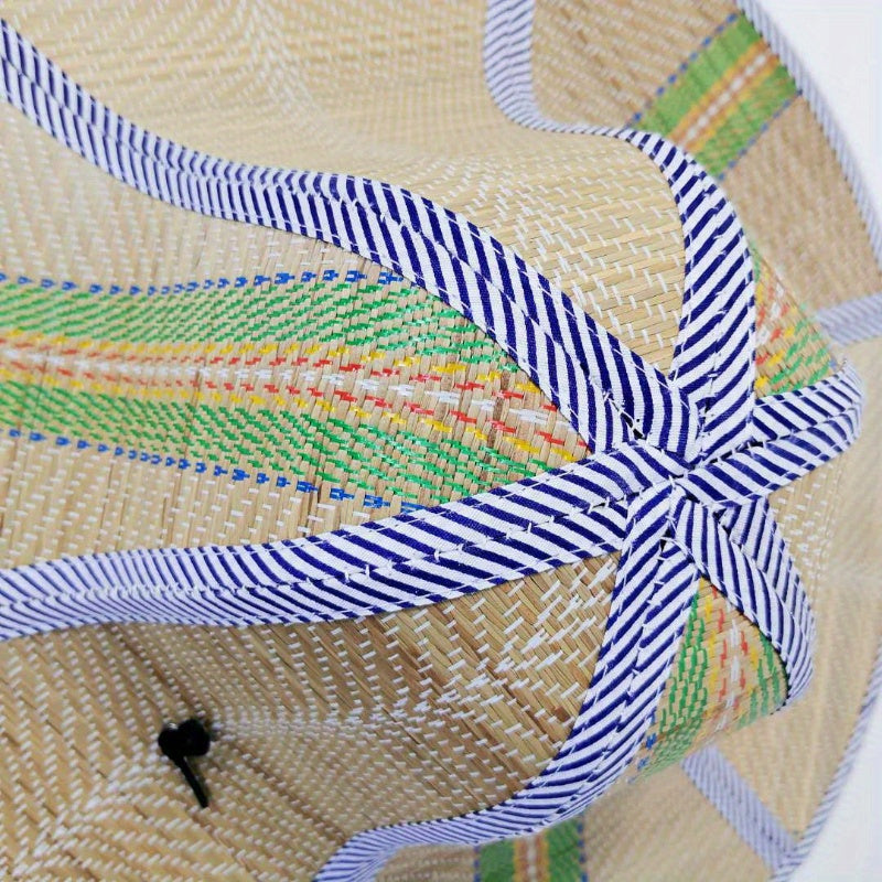 Drawstring Fishing Hat Unisex Sun Shade Cap for Outdoor Activities