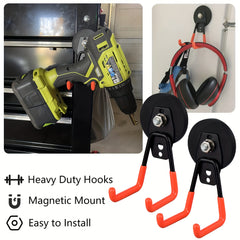 Garage Magnet Hooks Strong Storage Utility Magnetic Hooks