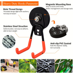 Garage Magnet Hooks Strong Storage Utility Magnetic Hooks