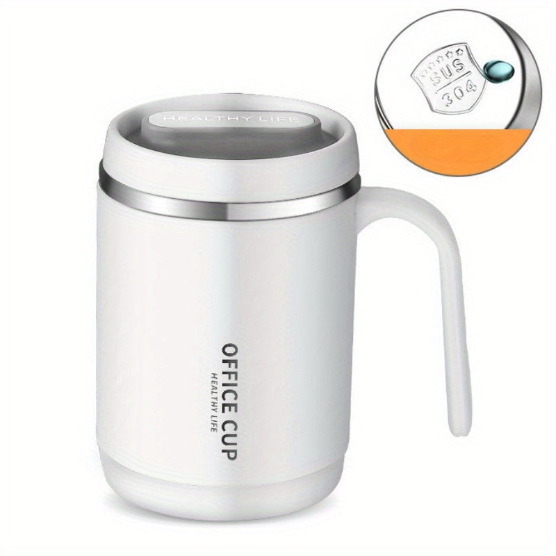 500ml Stainless Steel Office Cup Double Insulation Coffee Cup