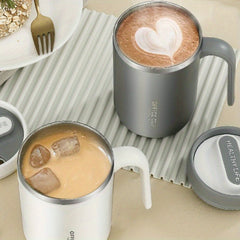 500ml Stainless Steel Office Cup Double Insulation Coffee Cup