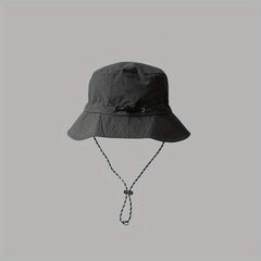Foldable Fishing Hat Backpack Buckle Waterproof Quick Drying