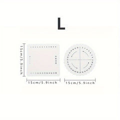 2pcs Beading Cord Disc Braiding Weaving Plate Knitting Tools