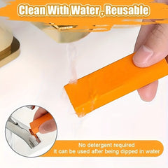 2pcs Limescale Eraser Rust Removal Rubber Brush Bathroom Kitchen Surfaces