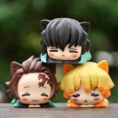 Anime Hero Hand Office Boy Toy Car Desktop Ornament