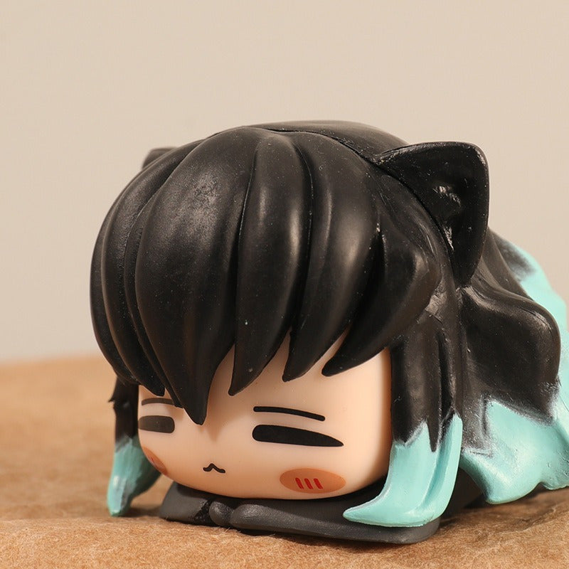 Anime Hero Hand Office Boy Toy Car Desktop Ornament