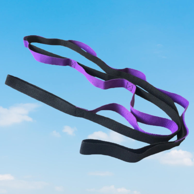 Yoga Stretching Belt Fitness Resistance Belt for Strength Training