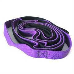 Yoga Stretching Belt Fitness Resistance Belt for Strength Training