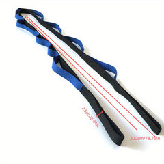 Yoga Stretching Belt Fitness Resistance Belt for Strength Training