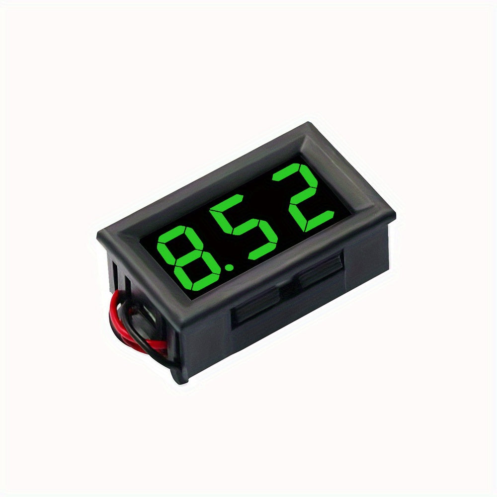 DC 4.5V To 30V Digital Voltmeter Voltage Panel Meter Red Green