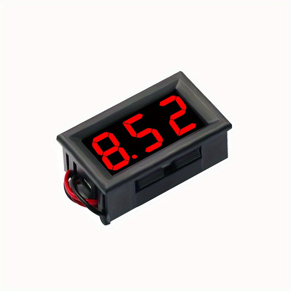 DC 4.5V To 30V Digital Voltmeter Voltage Panel Meter Red Green