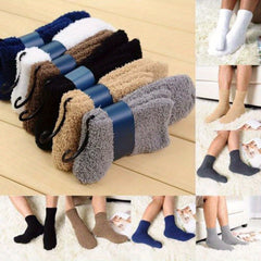 1pair Cashmere Socks Winter Warm Sleep Floor Home Socks