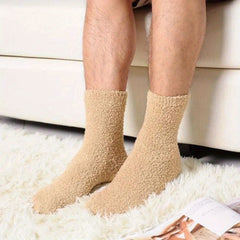 1pair Cashmere Socks Winter Warm Sleep Floor Home Socks