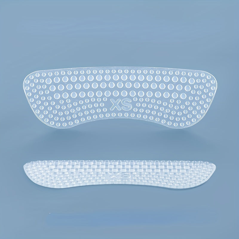 2pcs Silicone Heel Stickers Heels Grips Anti Slip Heel Cushions Foot Care