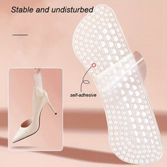 2pcs Silicone Heel Stickers Heels Grips Anti Slip Heel Cushions Foot Care