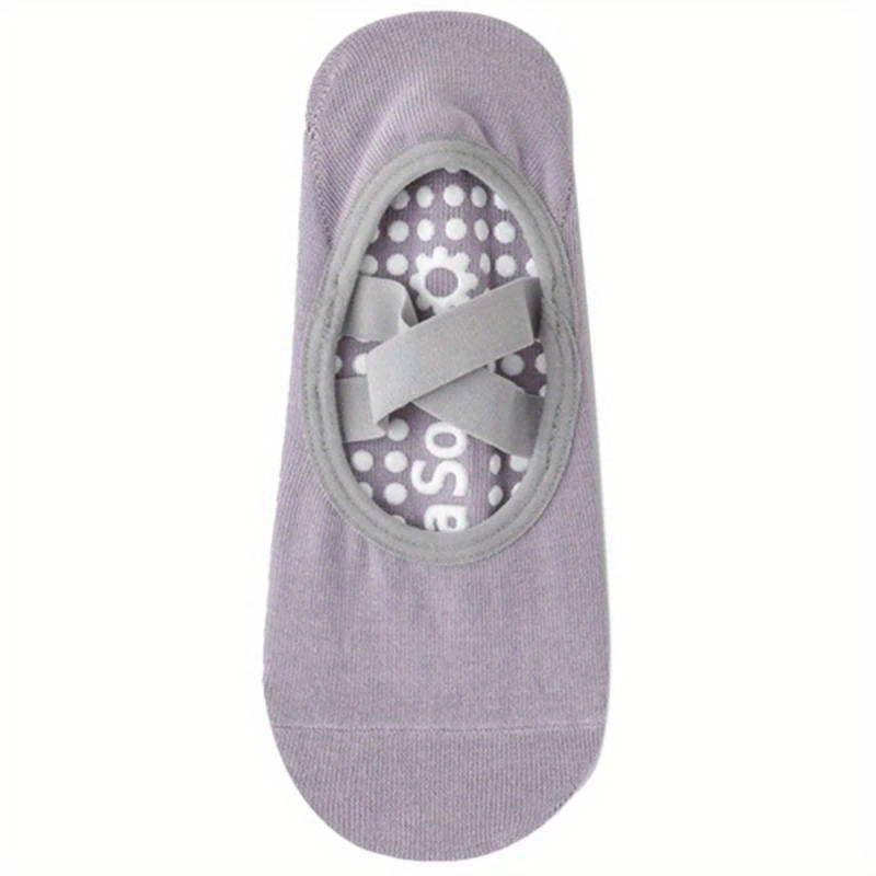 Yoga Pilates Training Socks Non Slip Silicone Breathable Indoor