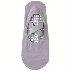 Yoga Pilates Training Socks Non Slip Silicone Breathable Indoor