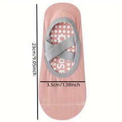 Yoga Pilates Training Socks Non Slip Silicone Breathable Indoor
