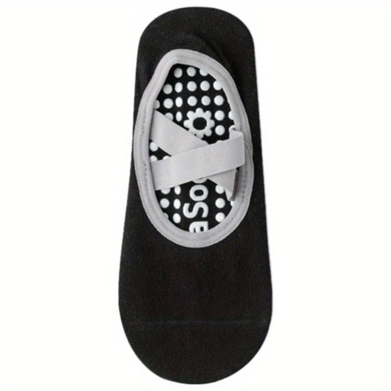 Yoga Pilates Training Socks Non Slip Silicone Breathable Indoor