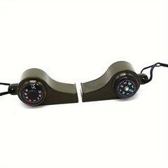 3-in-1 Whistle with Compass Survival Tool