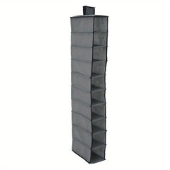 10 Layer Hanging Shoe Storage Bag Dust-Proof Space Saving Organizer