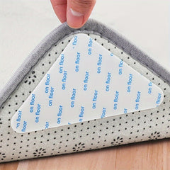 4pcs Rug Pad Gripper Non Slip Washable Grippers For Rug