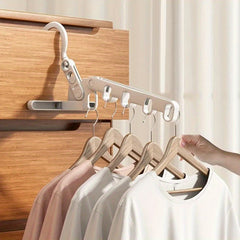 Foldable 5 hole Clothes Drying Rack Indoor Clothes Rack Portable
