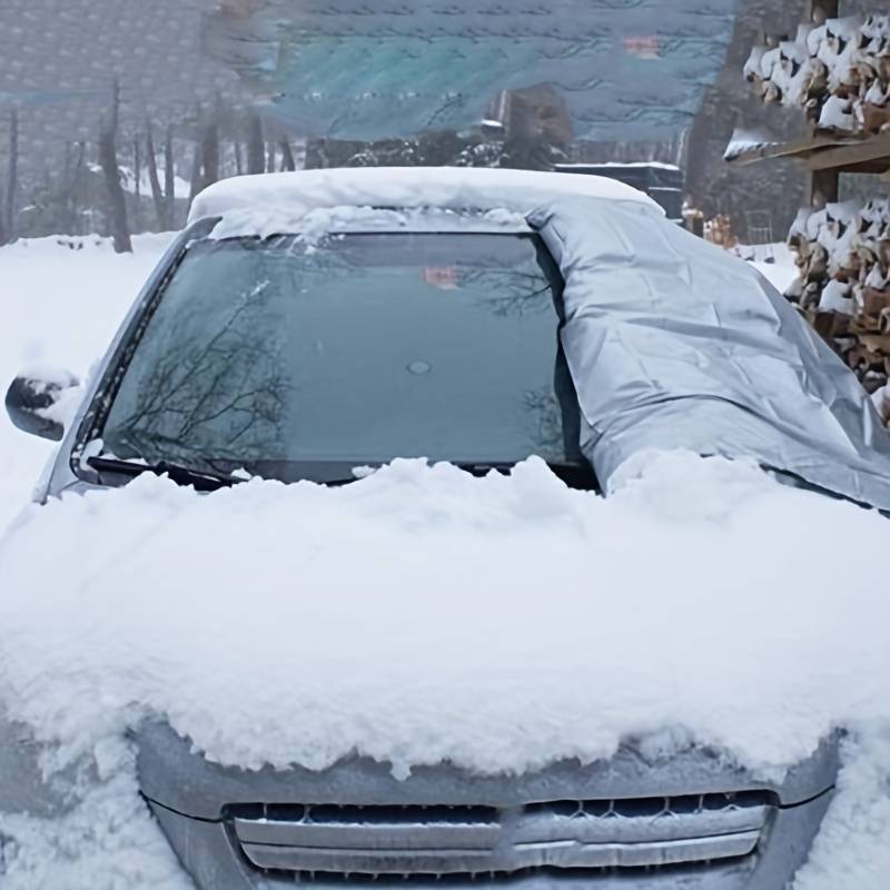 Winter Car Boat Snow Cover Foldable Windshield Sunshade Ice Cover