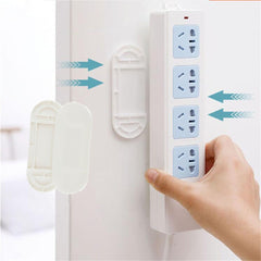 2pcs Cable Organizer for Desk/Wall Mount Socket Remote Control Router Fixer