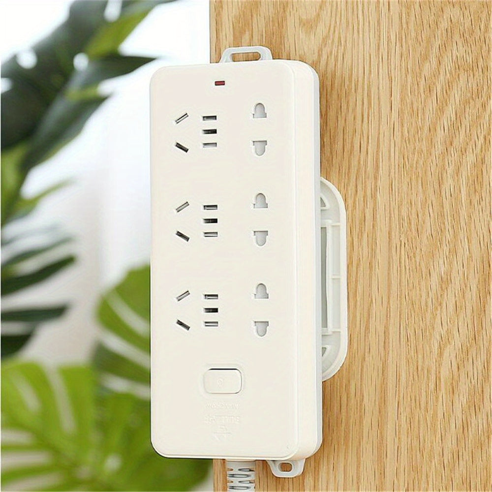 2pcs Cable Organizer for Desk/Wall Mount Socket Remote Control Router Fixer