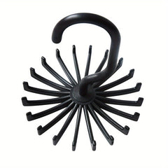Multifunction Rotating Hook Scarf Tie Belt Hanger Organizer