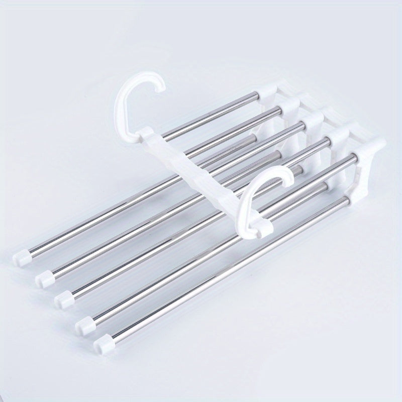 Adjustable 5 In 1 Pants Hanger Closet Organizer