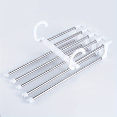Adjustable 5 In 1 Pants Hanger Closet Organizer
