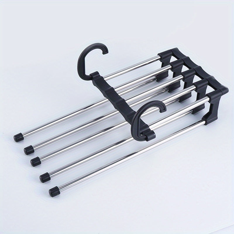 Adjustable 5 In 1 Pants Hanger Closet Organizer